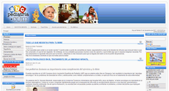 Desktop Screenshot of abcpediatria.com